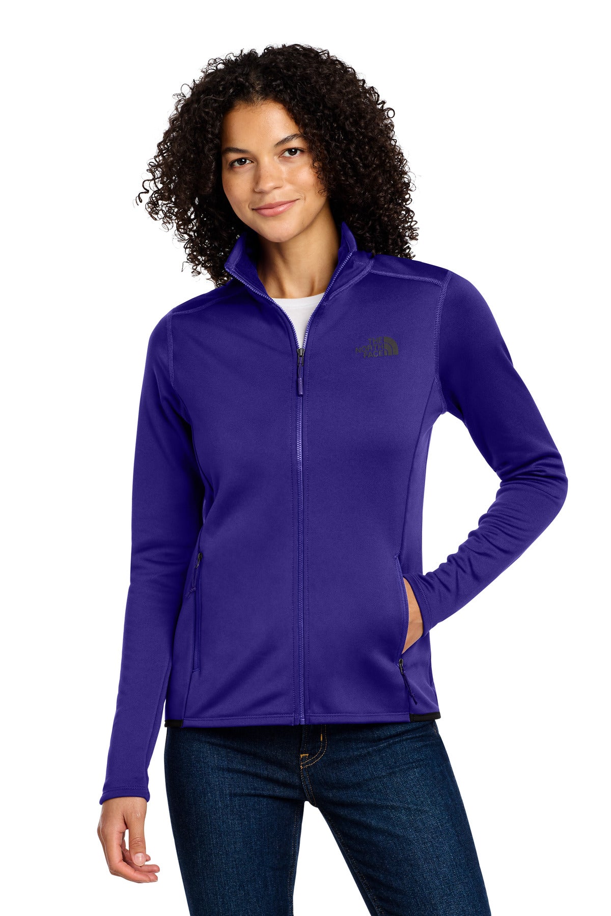 The North Face  Women's Skyline Full-Zip Fleece Jacket - Lapis Blue
