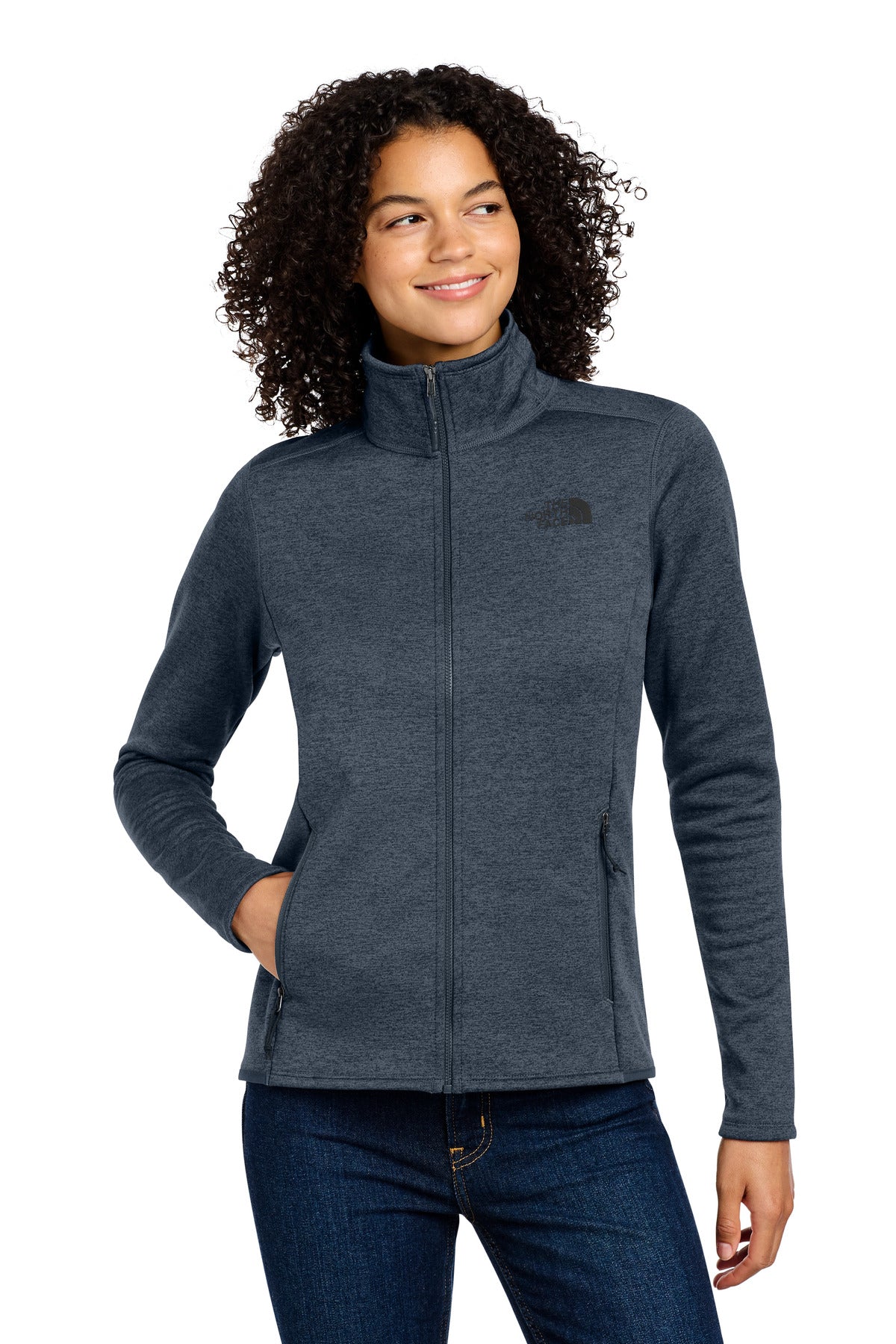 The North Face  Women's Skyline Full-Zip Fleece Jacket - Urban Navy Heather