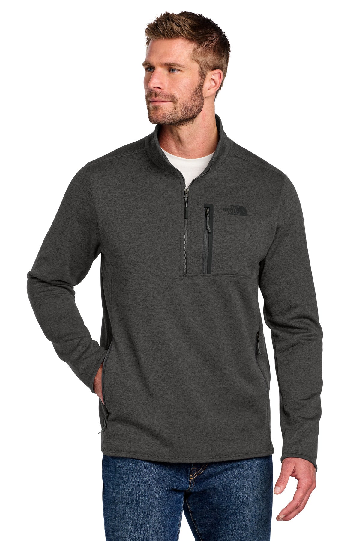 The North Face  Skyline 1/2-Zip Fleece - TNF Dark Grey Heather