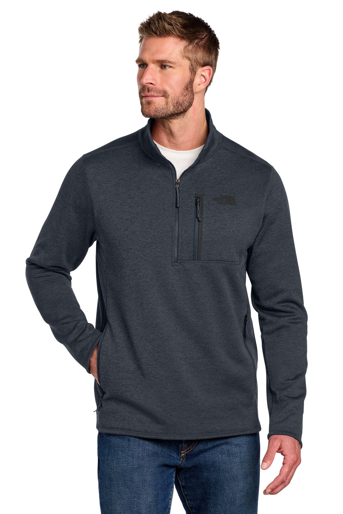The North Face  Skyline 1/2-Zip Fleece - Urban Navy Heather