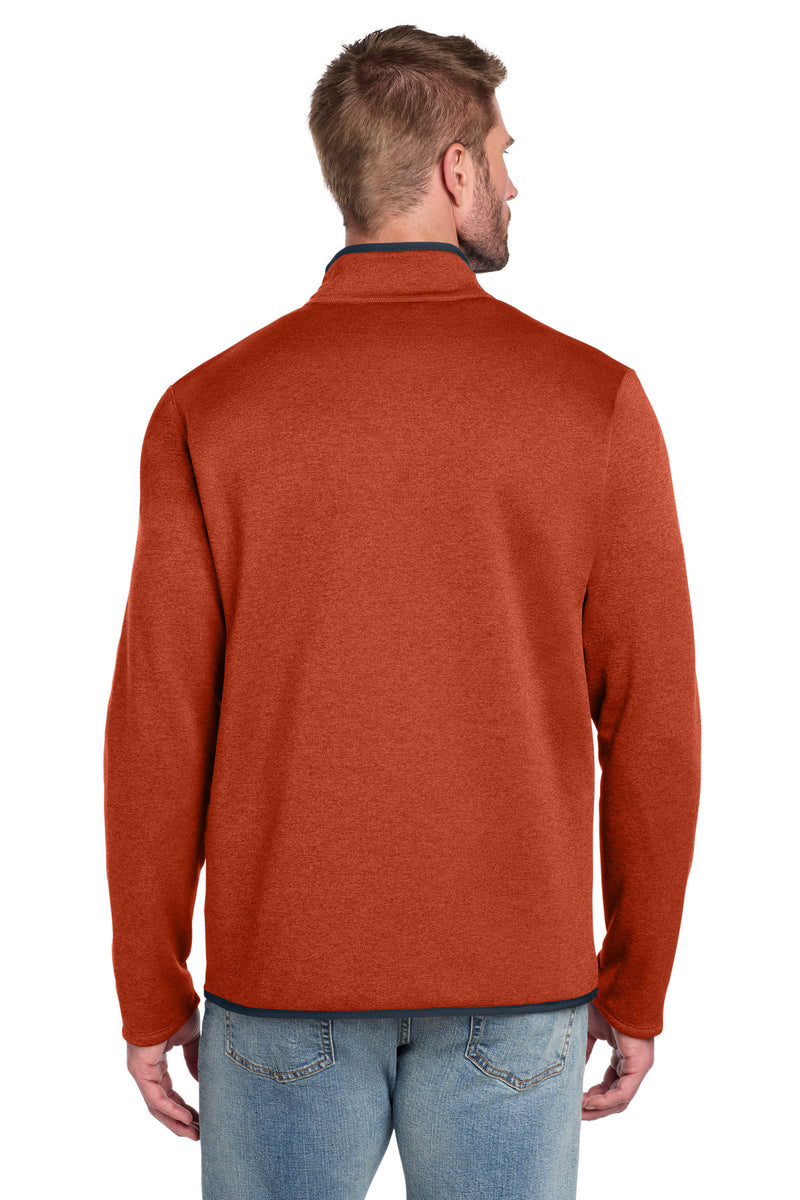 The North Face Skyline Full-Zip Fleece Jacket - Zion Orange Heather/ Urban Navy