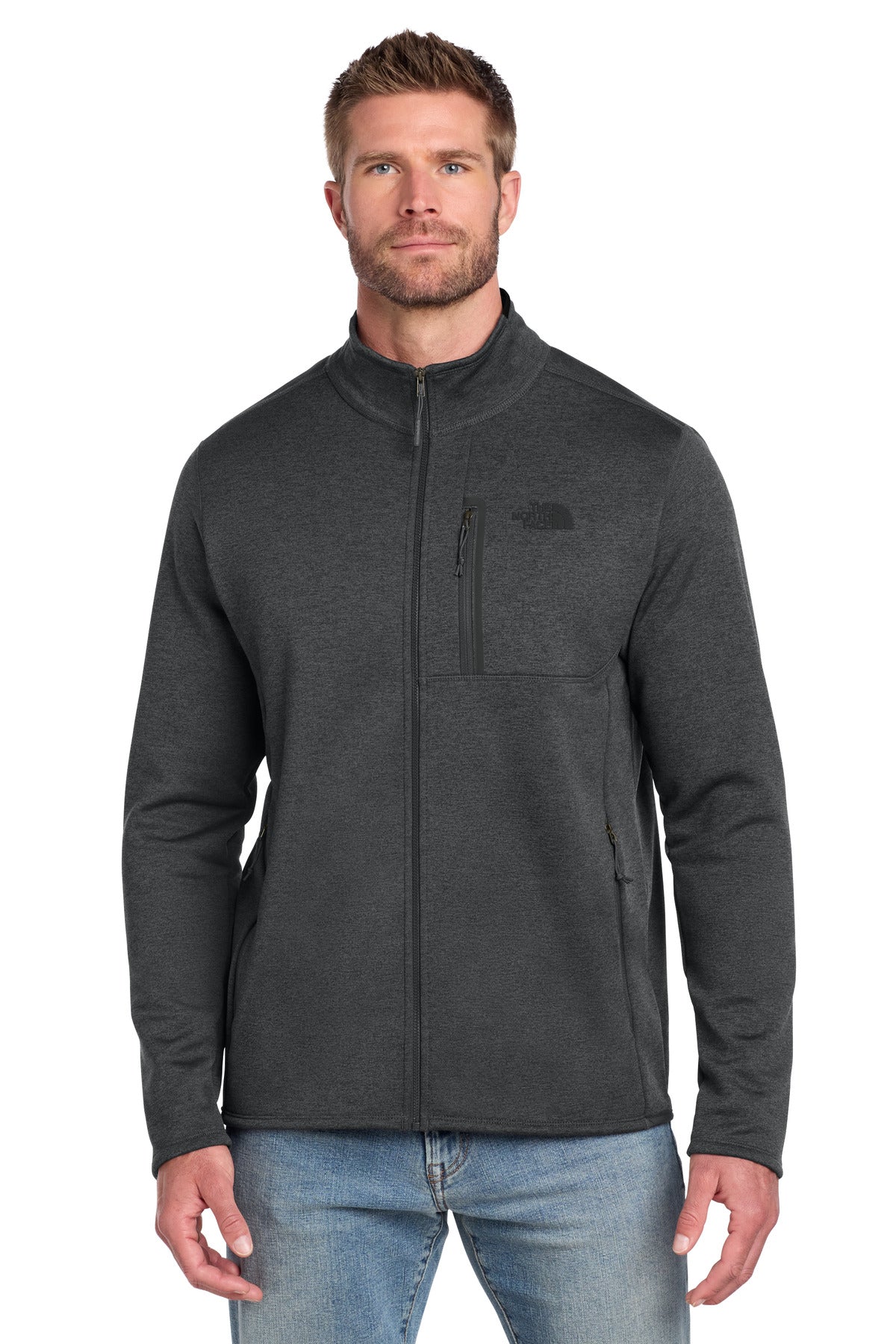 The North Face Skyline Full-Zip Fleece Jacket - TNF Dark Grey Heather