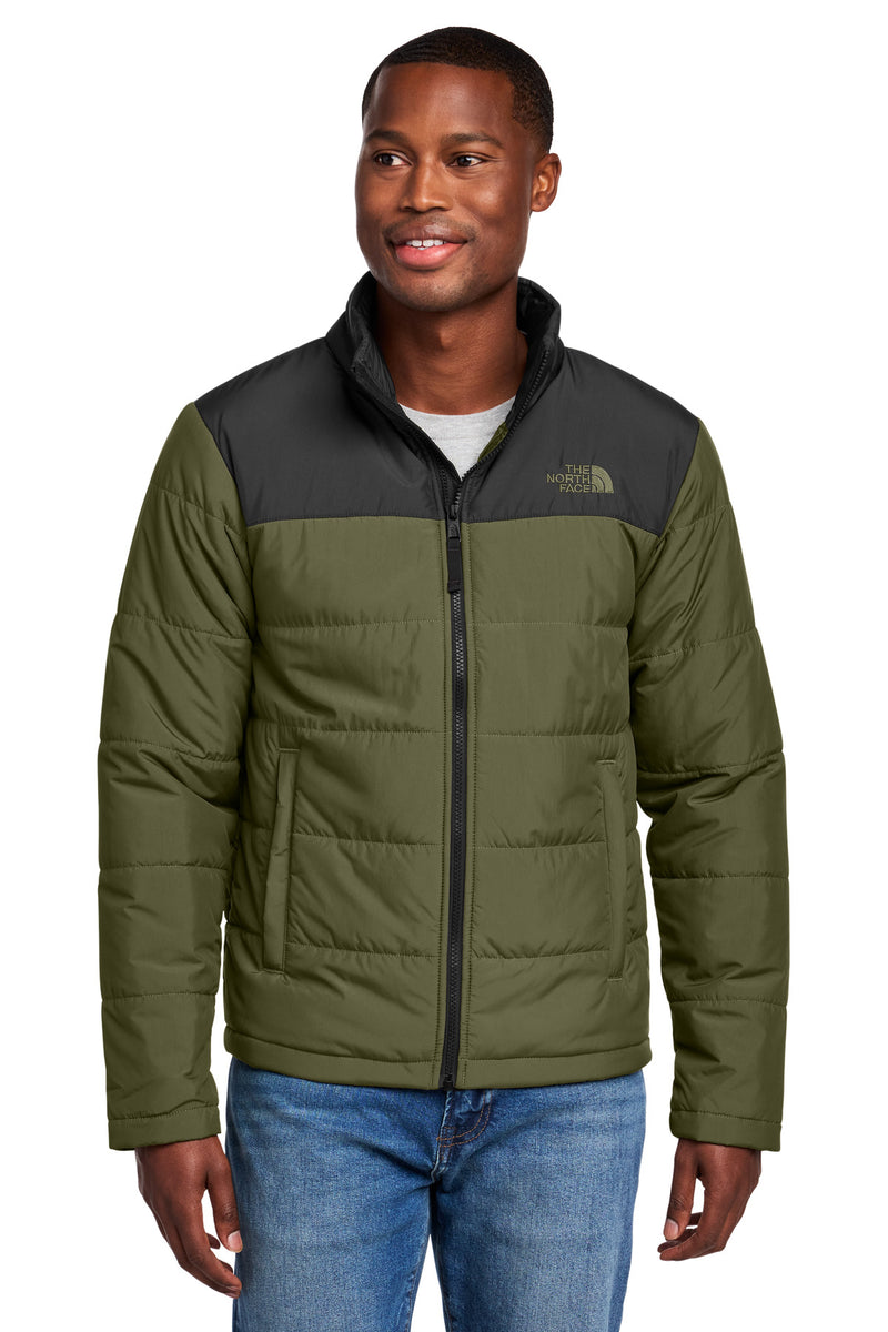 The North Face Chest Logo Everyday Insulated Jacket - Burnt Olive Green