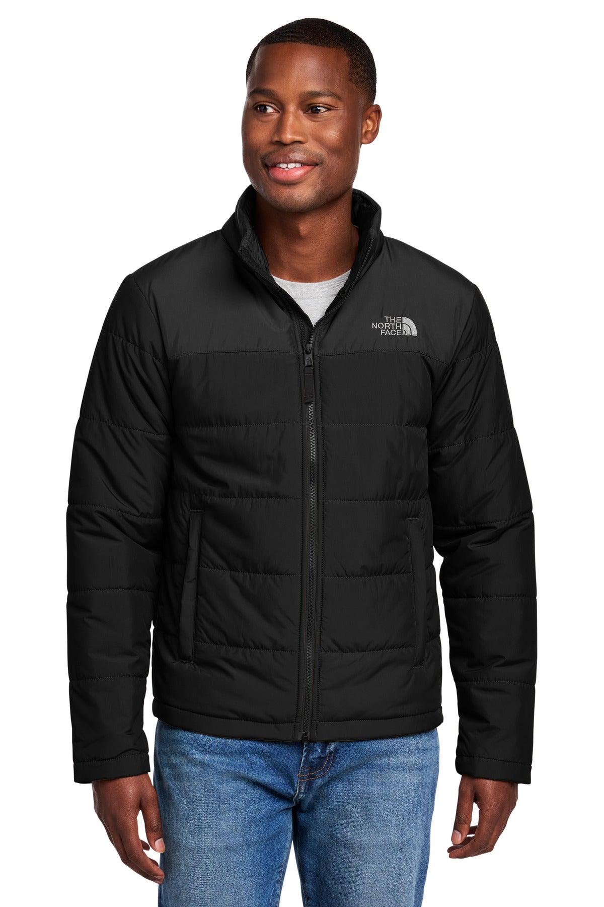 The North Face Chest Logo Everyday Insulated Jacket - TNF Black