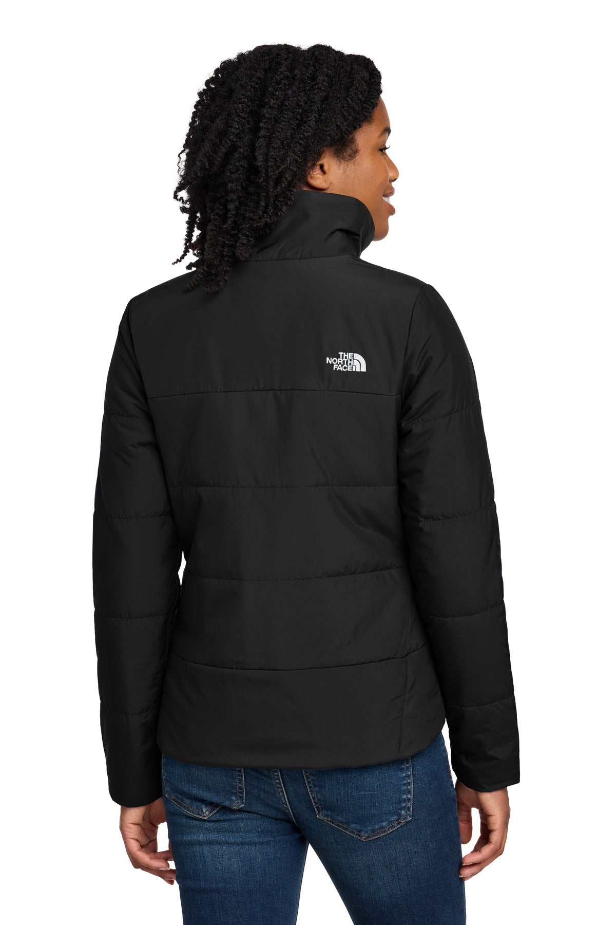 The North Face Women's Chest Logo Everyday Insulated Jacket - TNF Black