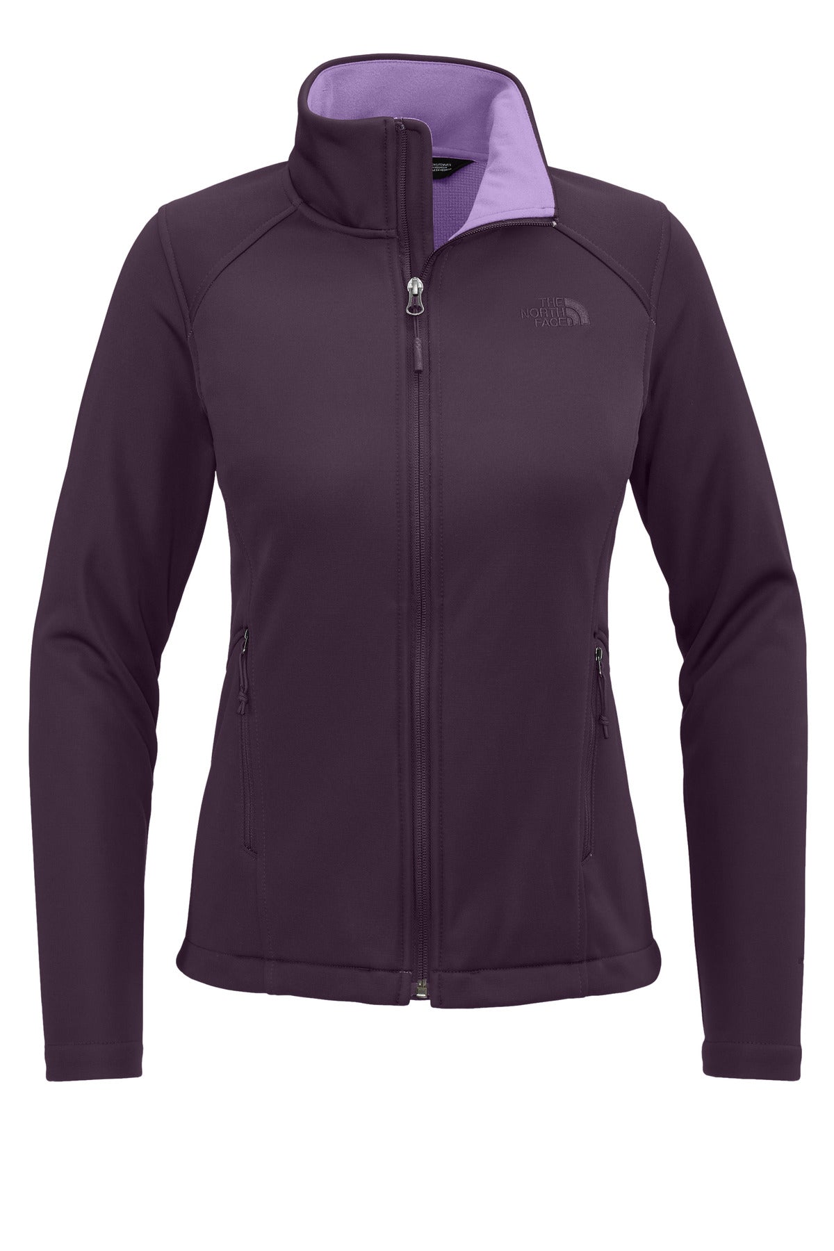The North Face Women's Chest Logo Ridgewall Soft Shell Jacket - TNF Blackberry Wine