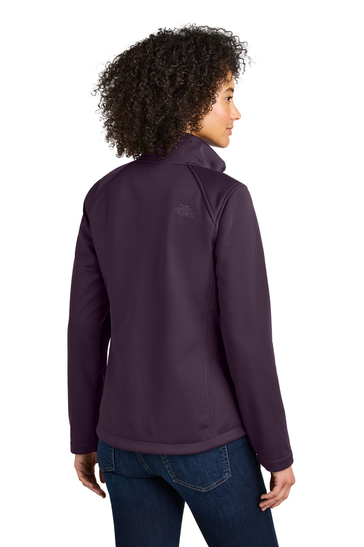 The North Face Women's Chest Logo Ridgewall Soft Shell Jacket - TNF Blackberry Wine