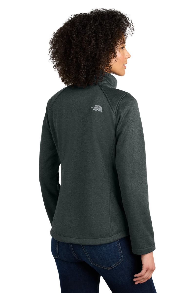 The North Face Women's Chest Logo Ridgewall Soft Shell Jacket - TNF Dark Grey Heather