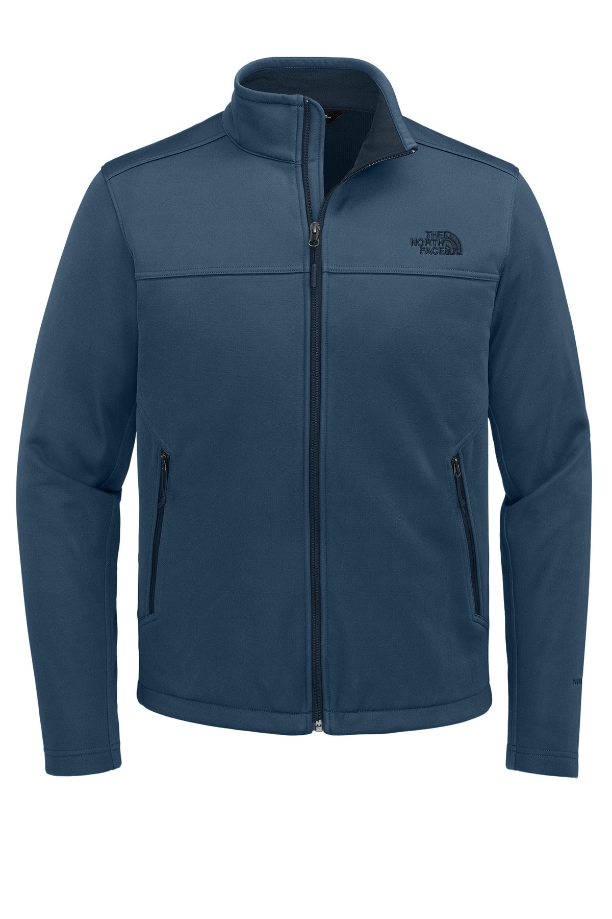 The North Face Chest Logo Ridgewall Soft Shell Jacket - Shady Blue