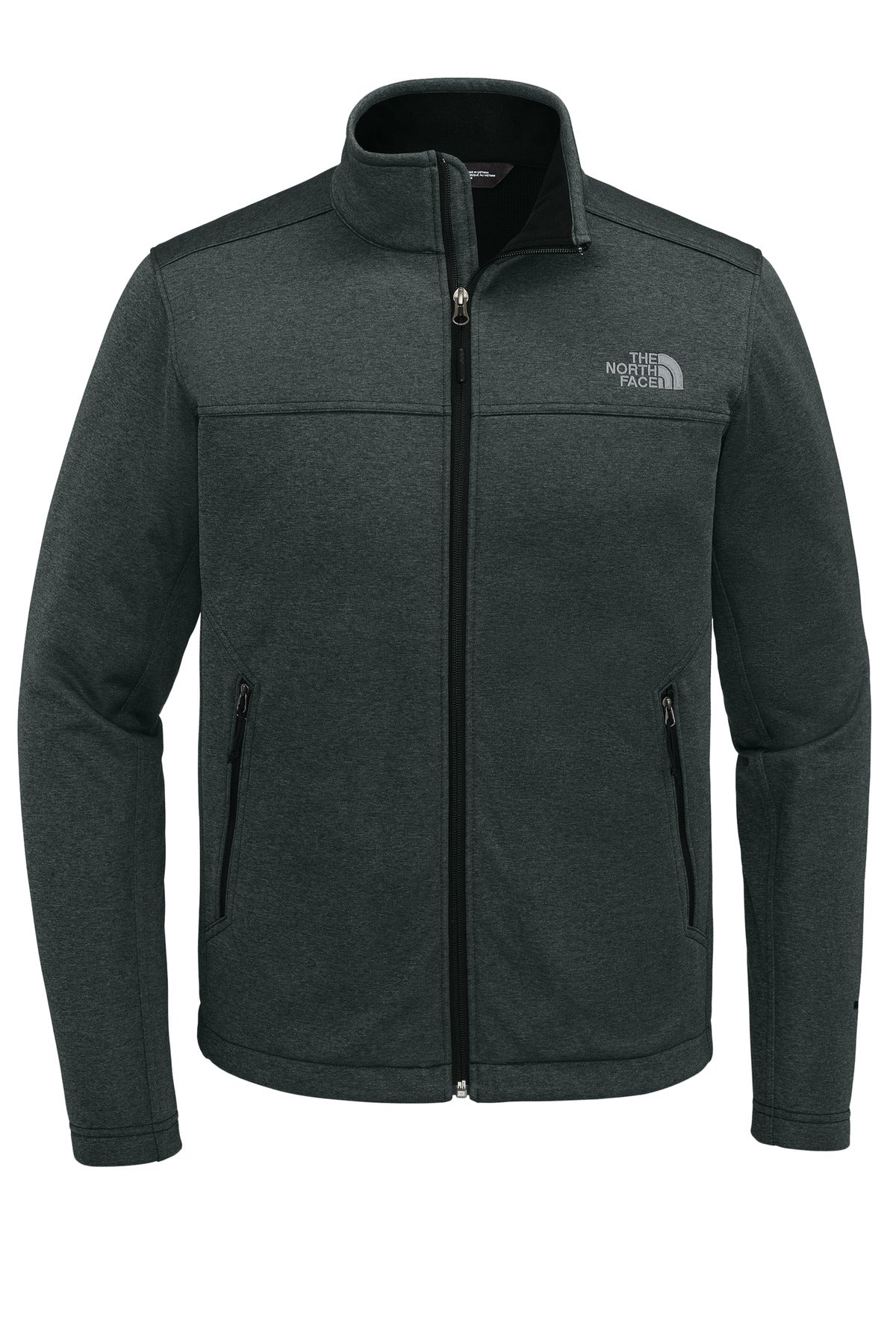 The North Face Chest Logo Ridgewall Soft Shell Jacket - TNF Dark Grey Heather