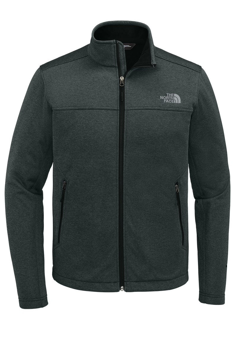 The North Face Chest Logo Ridgewall Soft Shell Jacket - TNF Dark Grey Heather