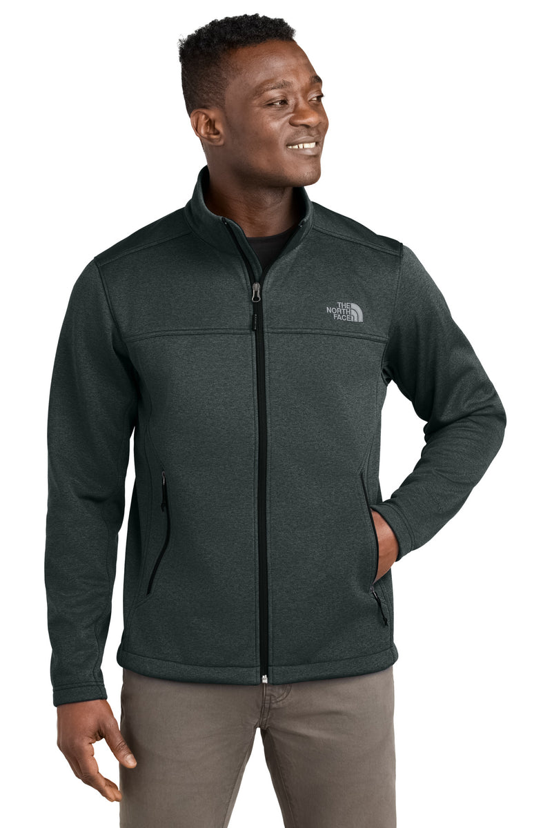 The North Face Chest Logo Ridgewall Soft Shell Jacket - TNF Dark Grey Heather