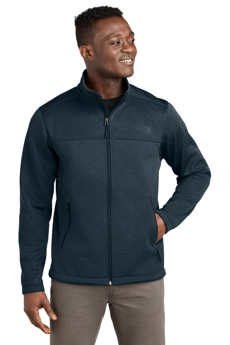 The North Face Chest Logo Ridgewall Soft Shell Jacket - Urban Navy Heather