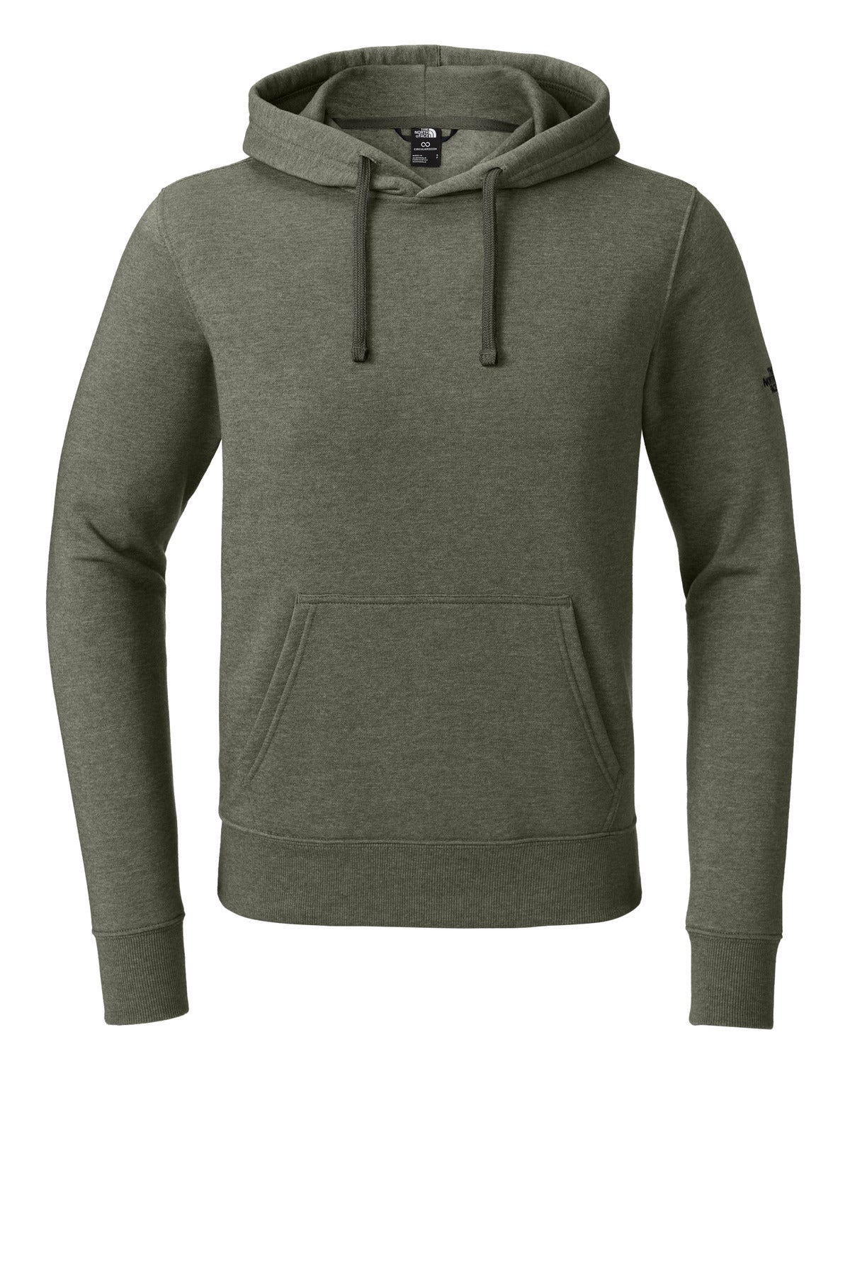The North Face Sleeve Logo Pullover Hoodie - New Taupe Green Heather