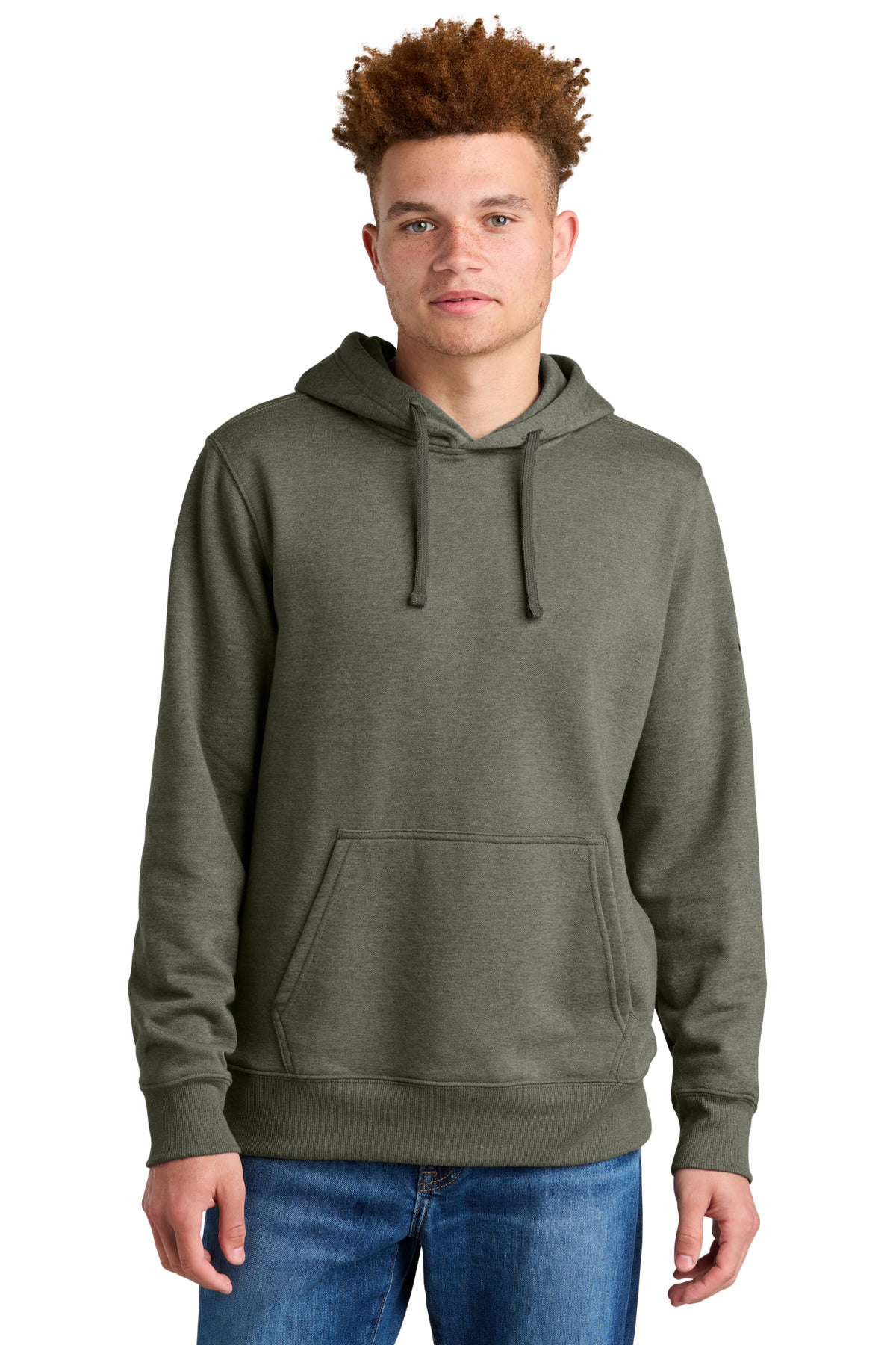 The North Face Sleeve Logo Pullover Hoodie - New Taupe Green Heather