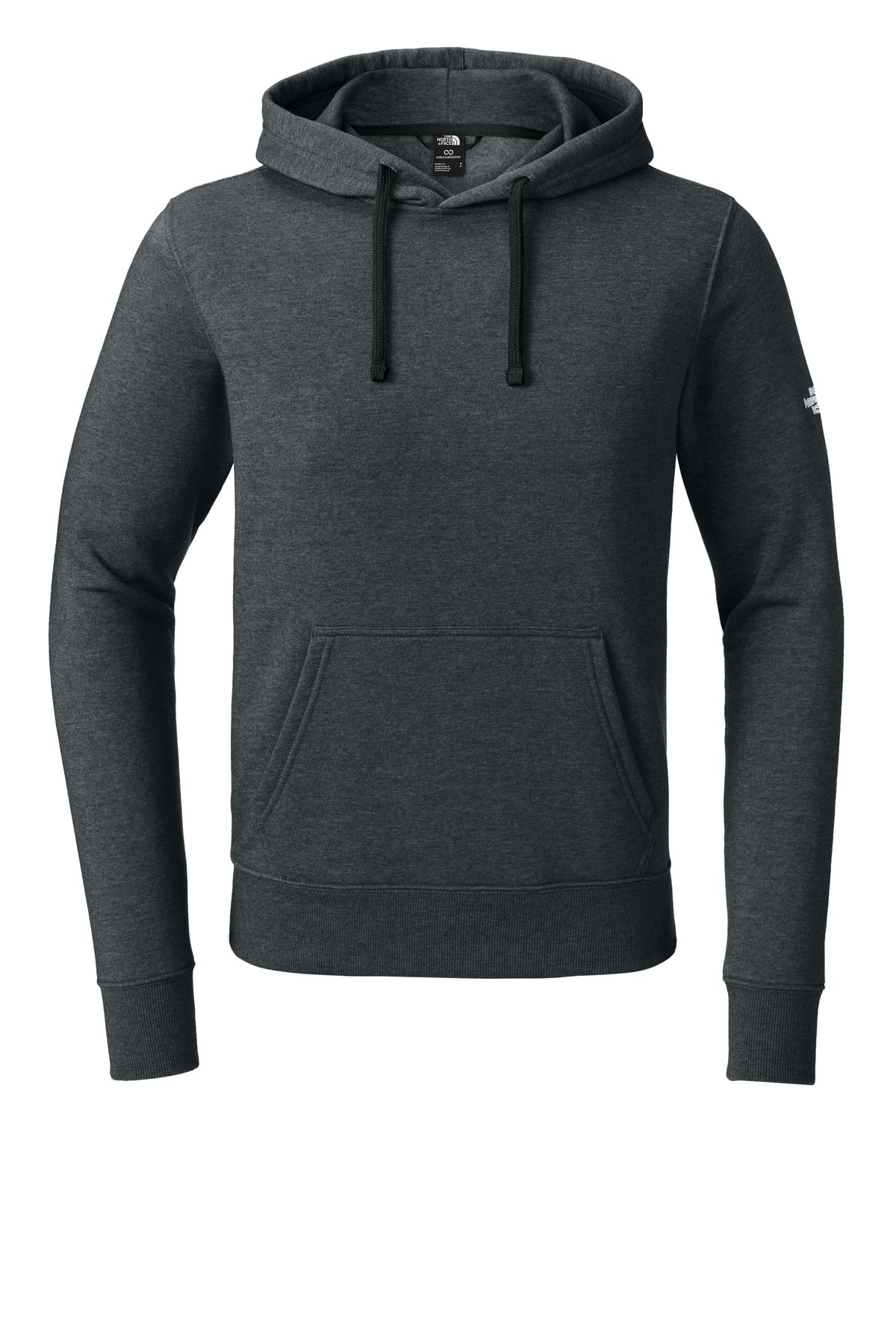 The North Face Sleeve Logo Pullover Hoodie - TNF Black Heather