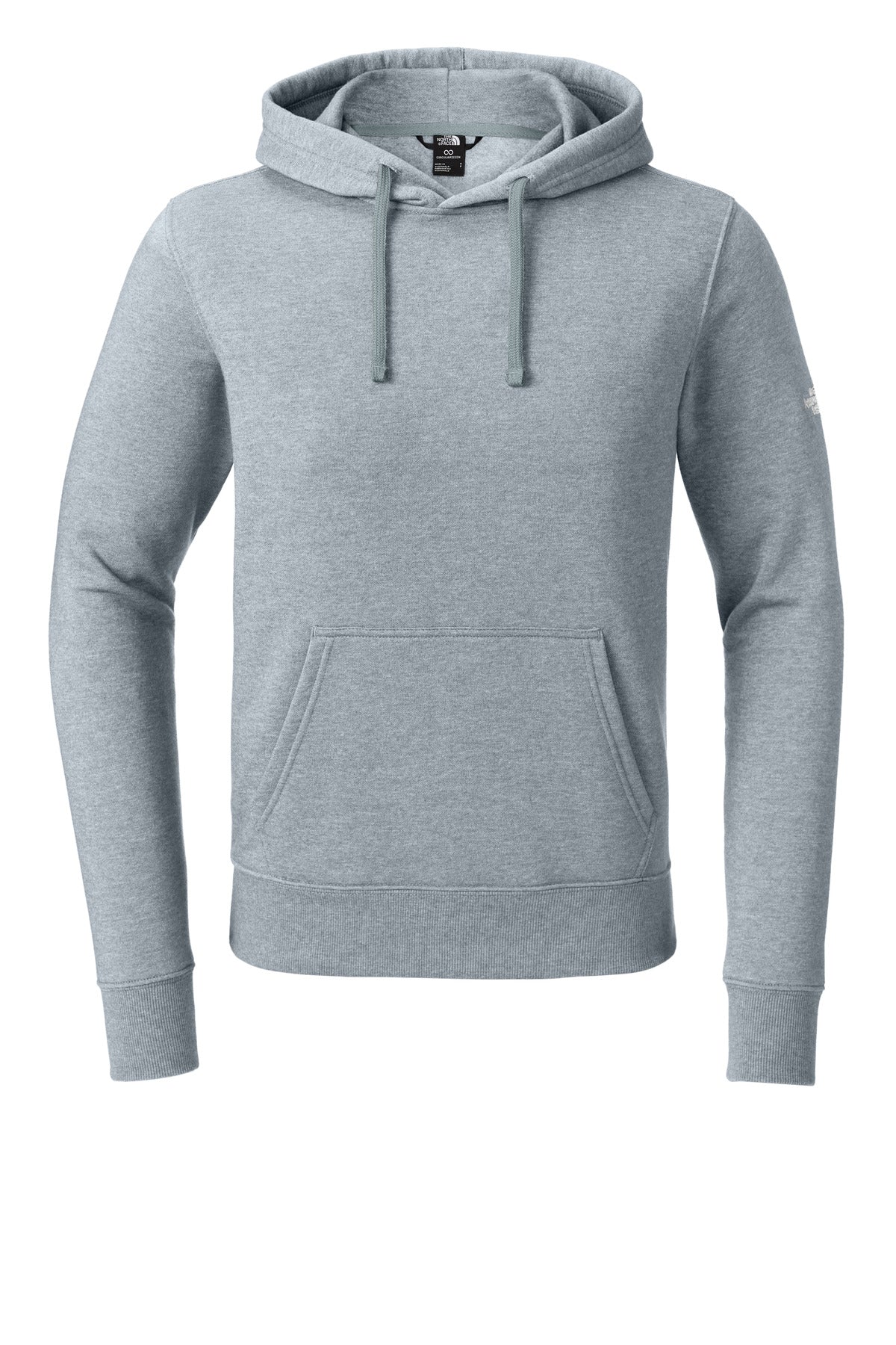 The North Face Sleeve Logo Pullover Hoodie - TNF Light Grey Heather