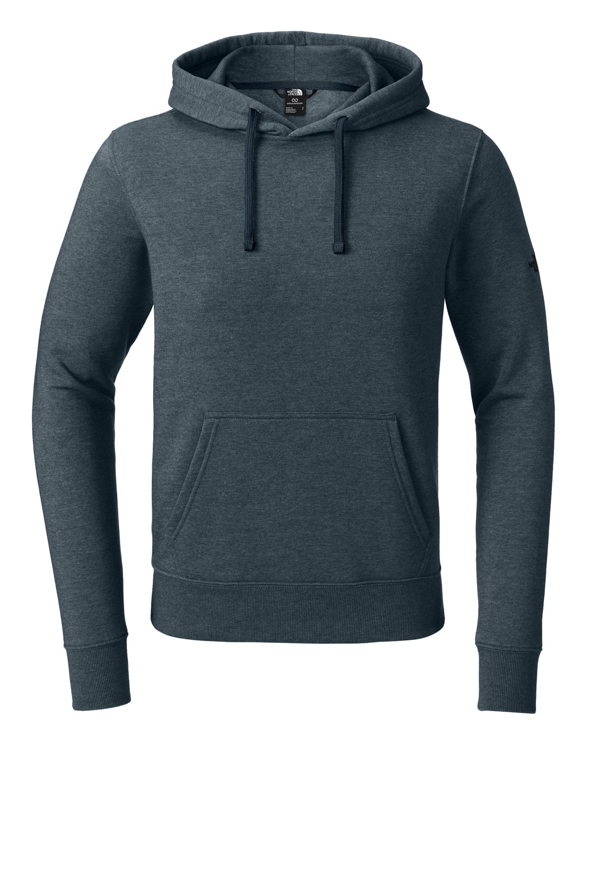 The North Face Sleeve Logo Pullover Hoodie - Urban Navy Heather