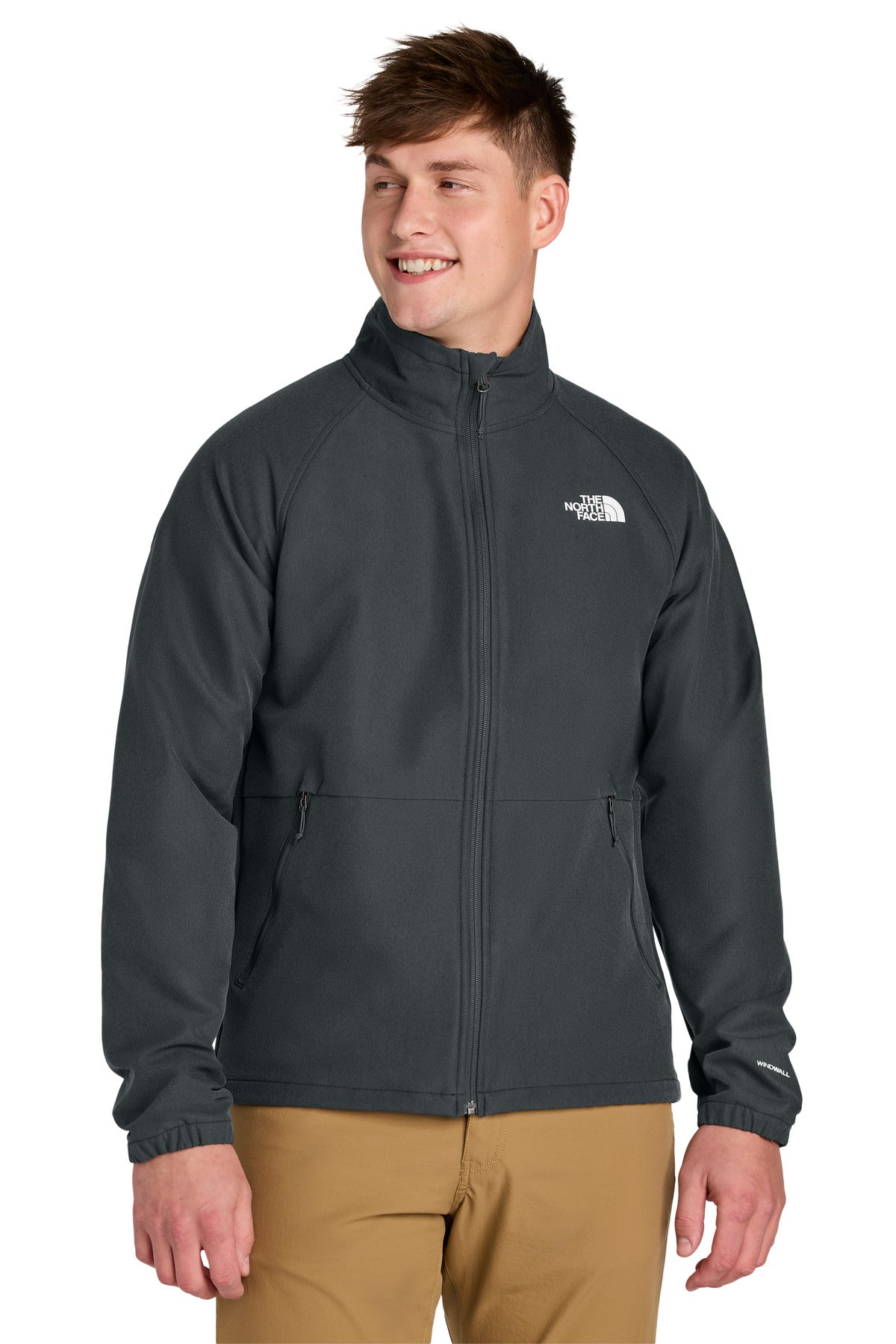 The North Face Barr Lake Soft Shell Jacket - Asphalt Grey Dark Heather