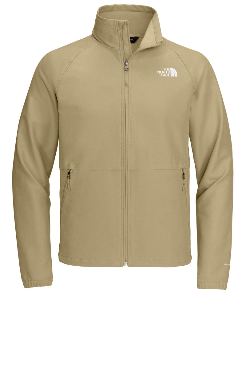 The North Face Barr Lake Soft Shell Jacket - Khaki Stone Dark Heather