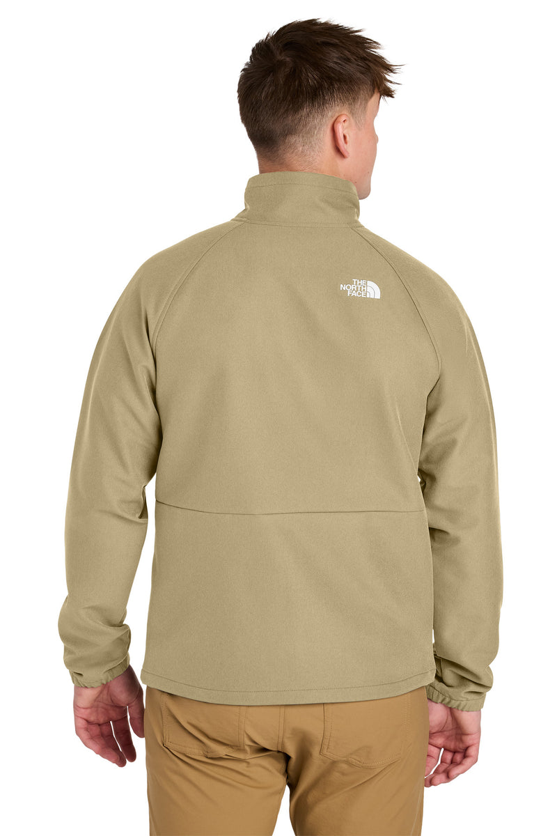The North Face Barr Lake Soft Shell Jacket - Khaki Stone Dark Heather