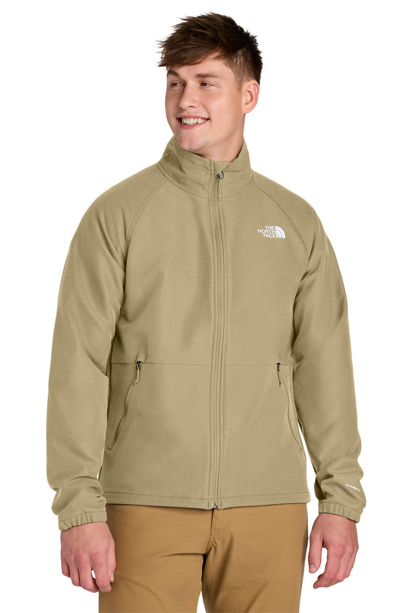 The North Face Barr Lake Soft Shell Jacket - Khaki Stone Dark Heather