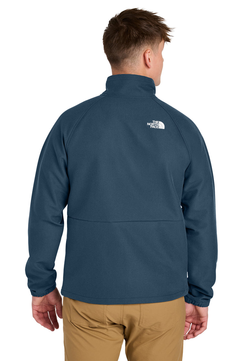 The North Face Barr Lake Soft Shell Jacket - Shady Blue Dark Heather