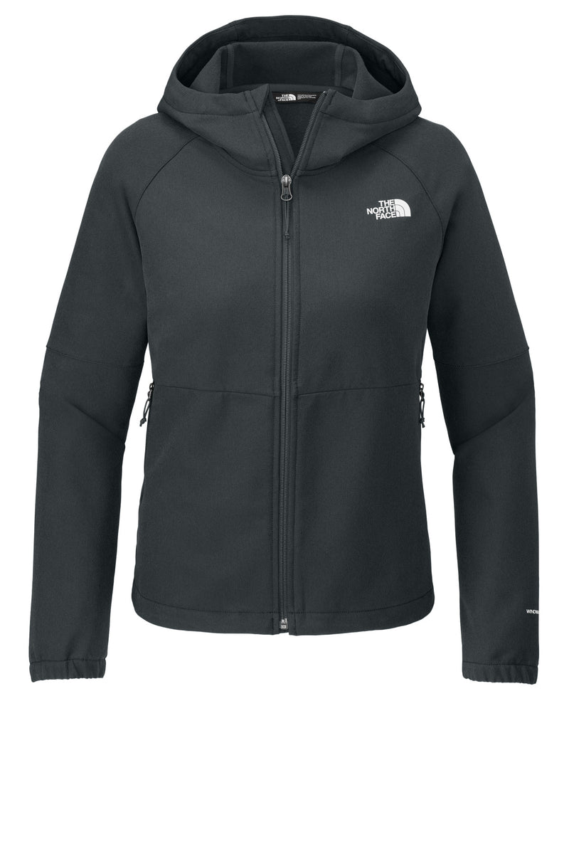 The North Face Women's Barr Lake Hooded Soft Shell Jacket - Asphalt Grey Dark Heather