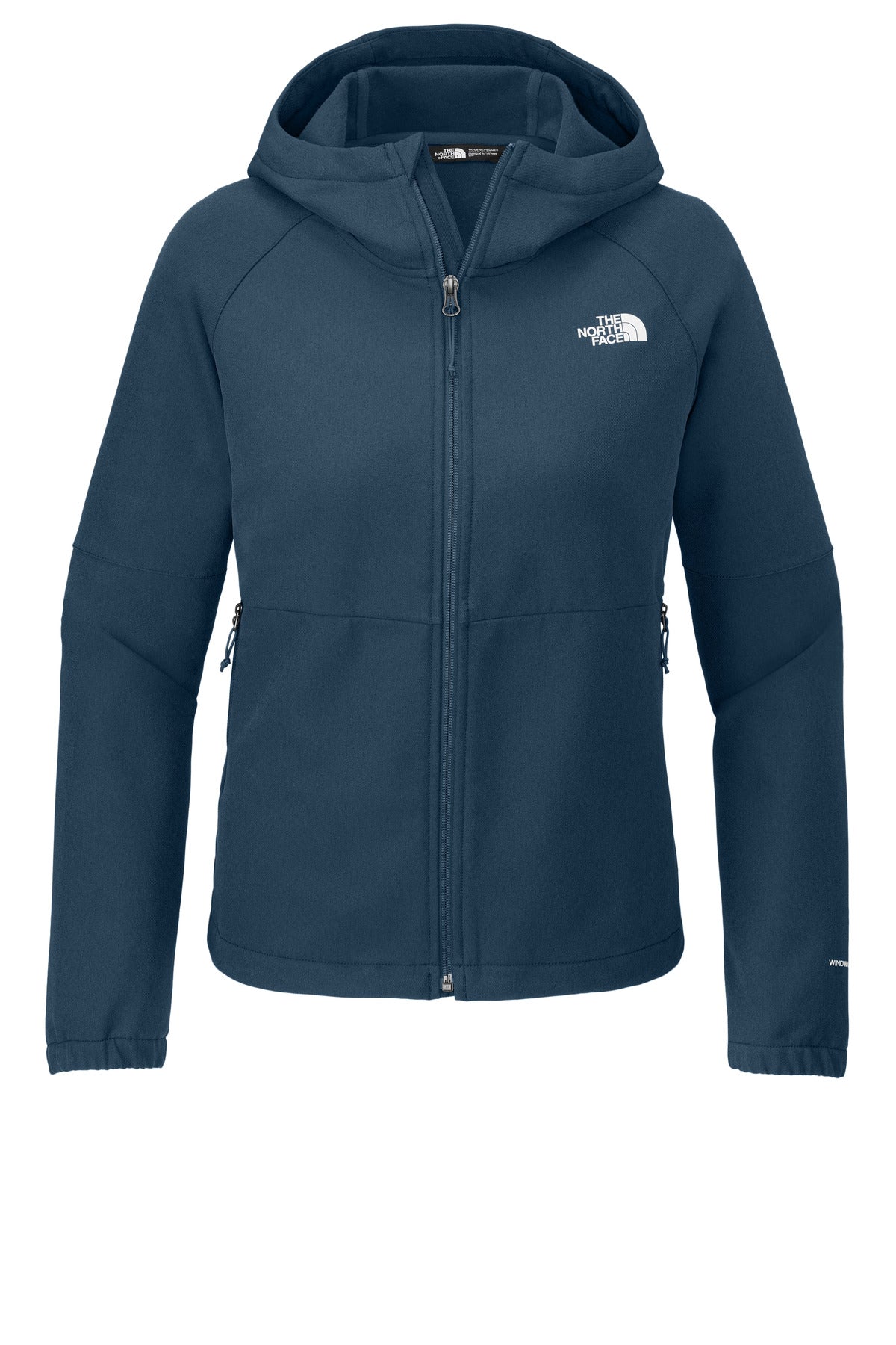 The North Face Women's Barr Lake Hooded Soft Shell Jacket - Shady Blue Dark Heather
