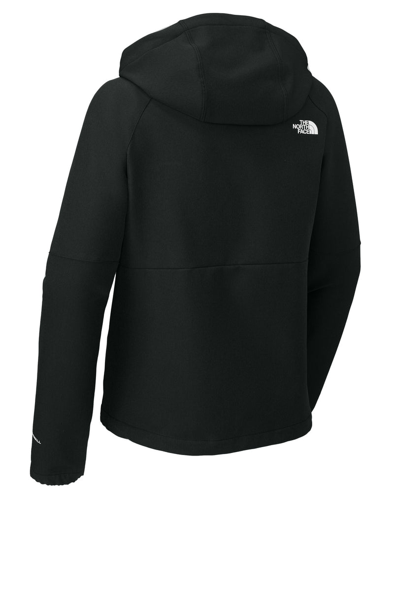 The North Face Women's Barr Lake Hooded Soft Shell Jacket - TNF Black Heather