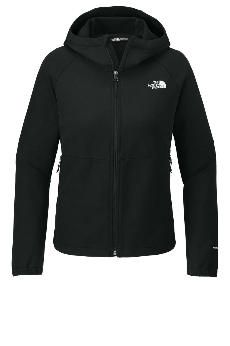 The North Face Women's Barr Lake Hooded Soft Shell Jacket - TNF Black Heather