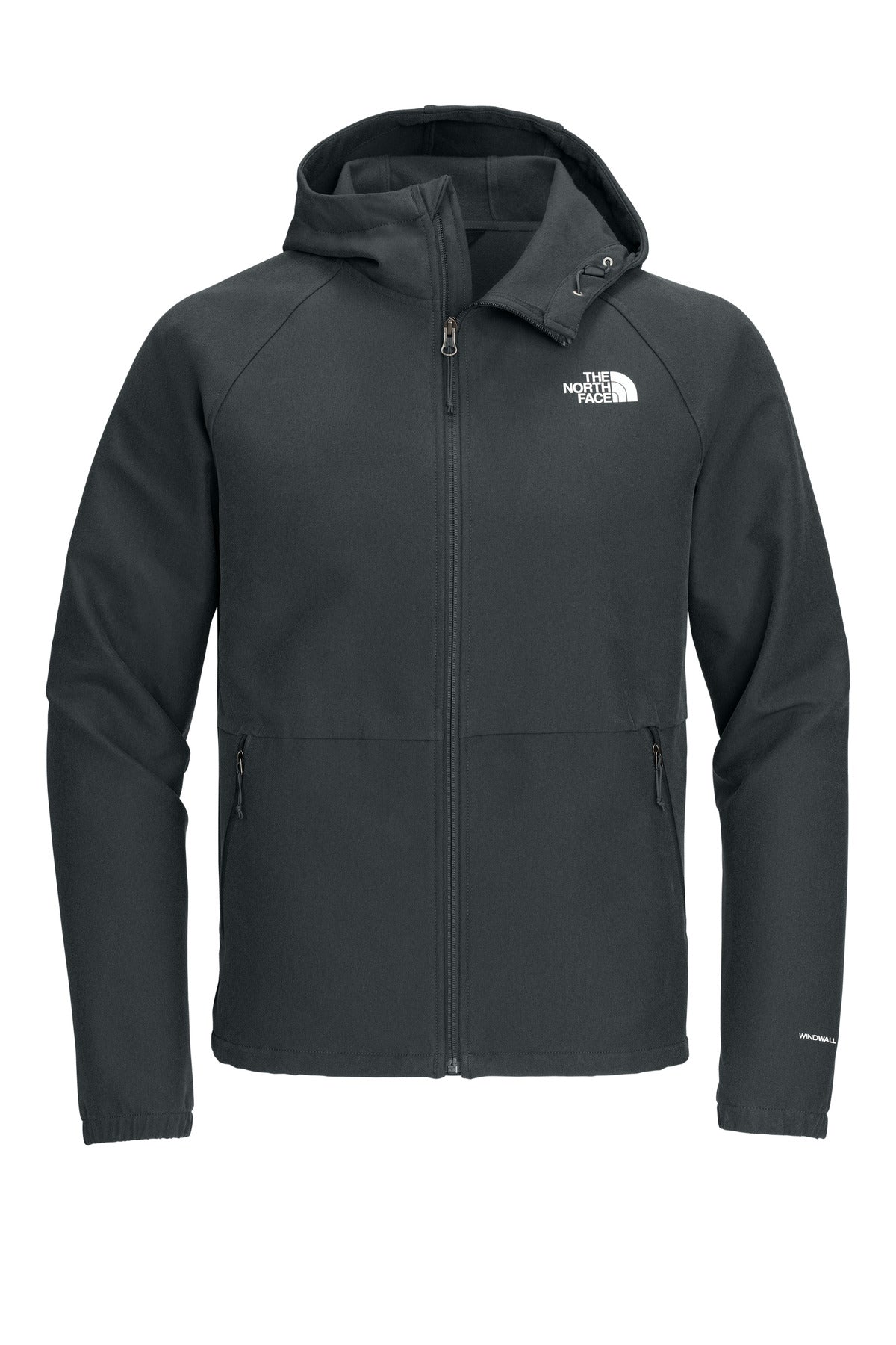 The North Face Barr Lake Hooded Soft Shell Jacket - Asphalt Grey Dark Heather