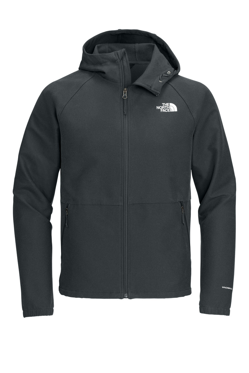 The North Face Barr Lake Hooded Soft Shell Jacket - Asphalt Grey Dark Heather