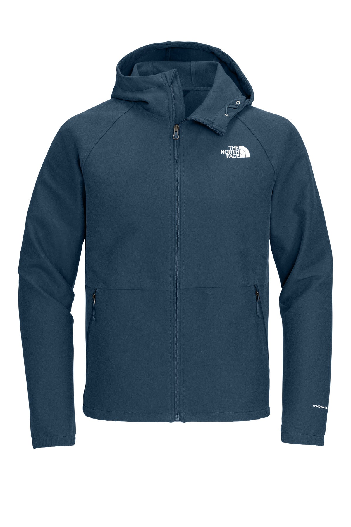 The North Face Barr Lake Hooded Soft Shell Jacket - Shady Blue Dark Heather