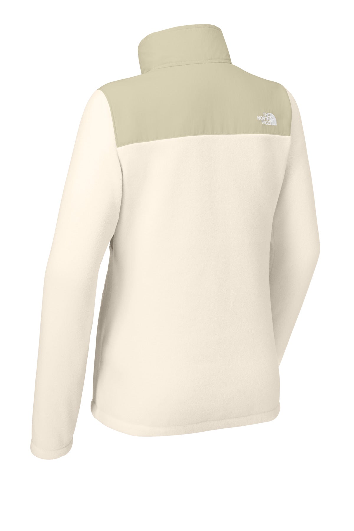The North Face Women's Highest Peak Full-Zip Fleece Jacket - Gardenia White/ Gravel