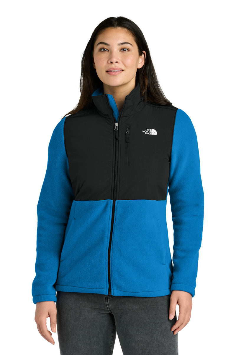 The North Face Women's Highest Peak Full-Zip Fleece Jacket - Hero Blue/ TNF Black