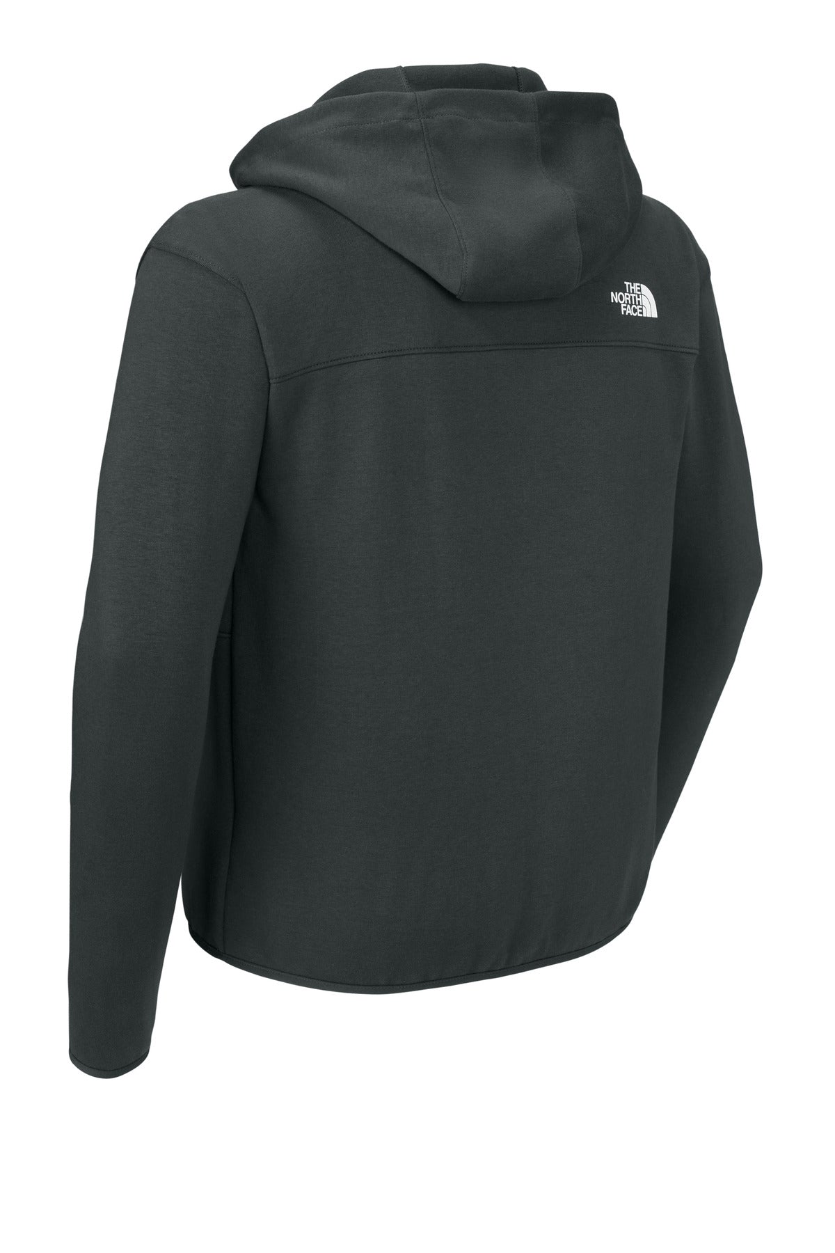 The North Face Double-Knit Full-Zip Hoodie - Asphalt Grey