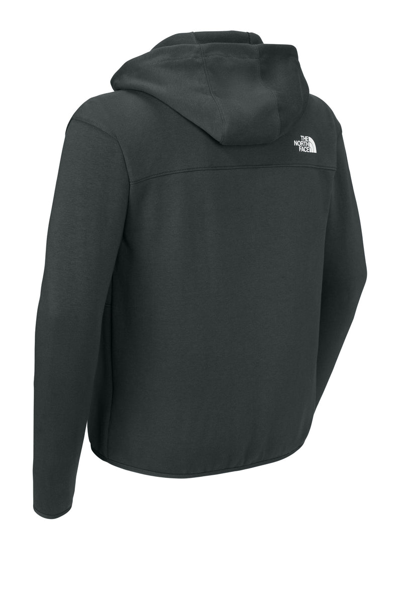 The North Face Double-Knit Full-Zip Hoodie - Asphalt Grey