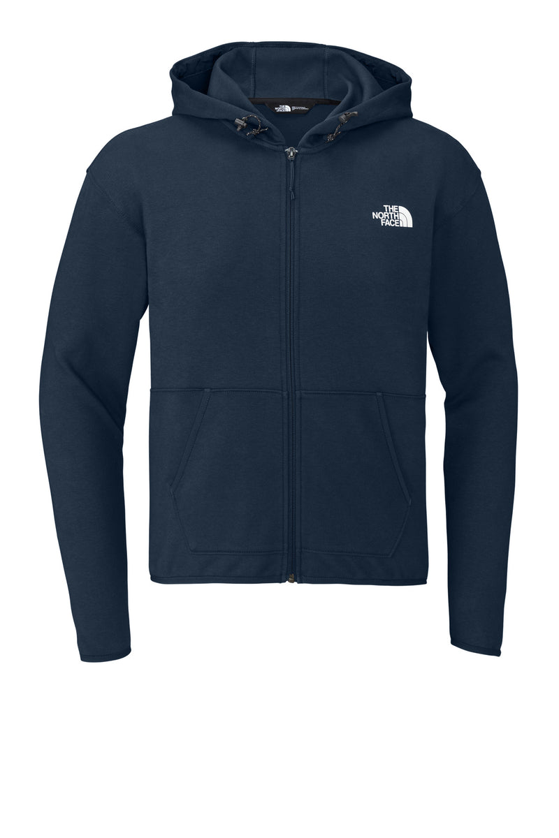 The North Face Double-Knit Full-Zip Hoodie - Summit Navy