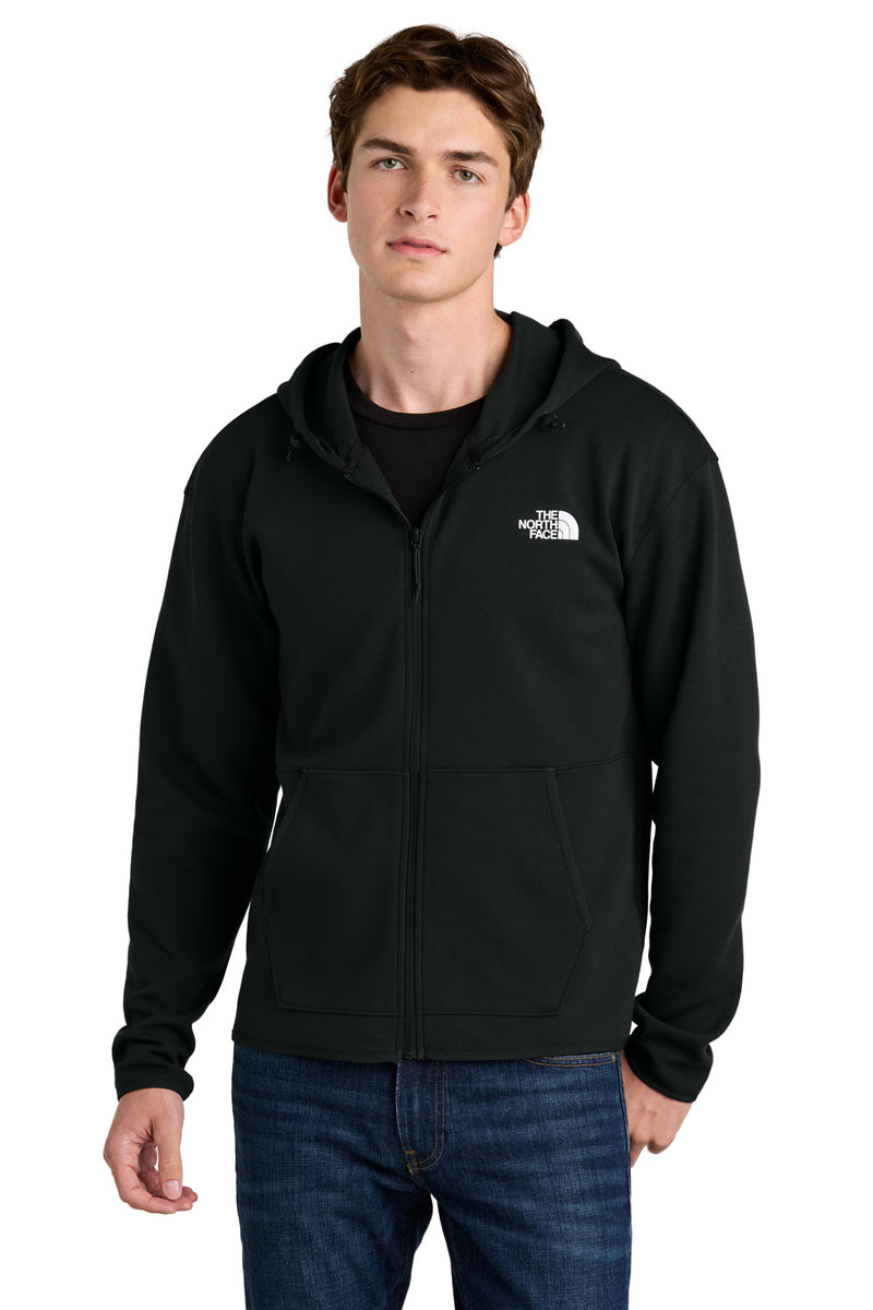 The North Face Double-Knit Full-Zip Hoodie - TNF Black