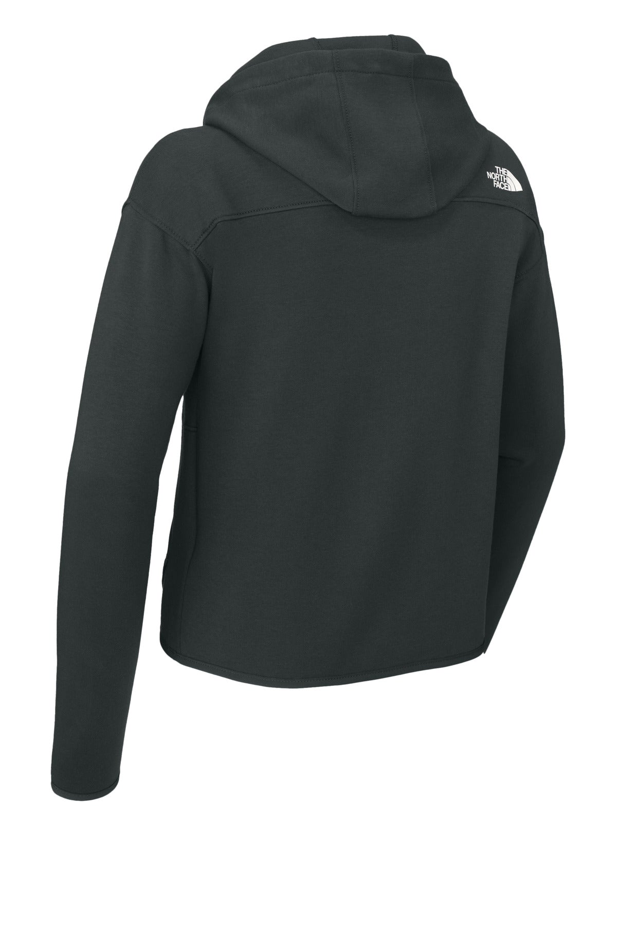 The North Face Women's Double-Knit Full-Zip Hoodie - Asphalt Grey
