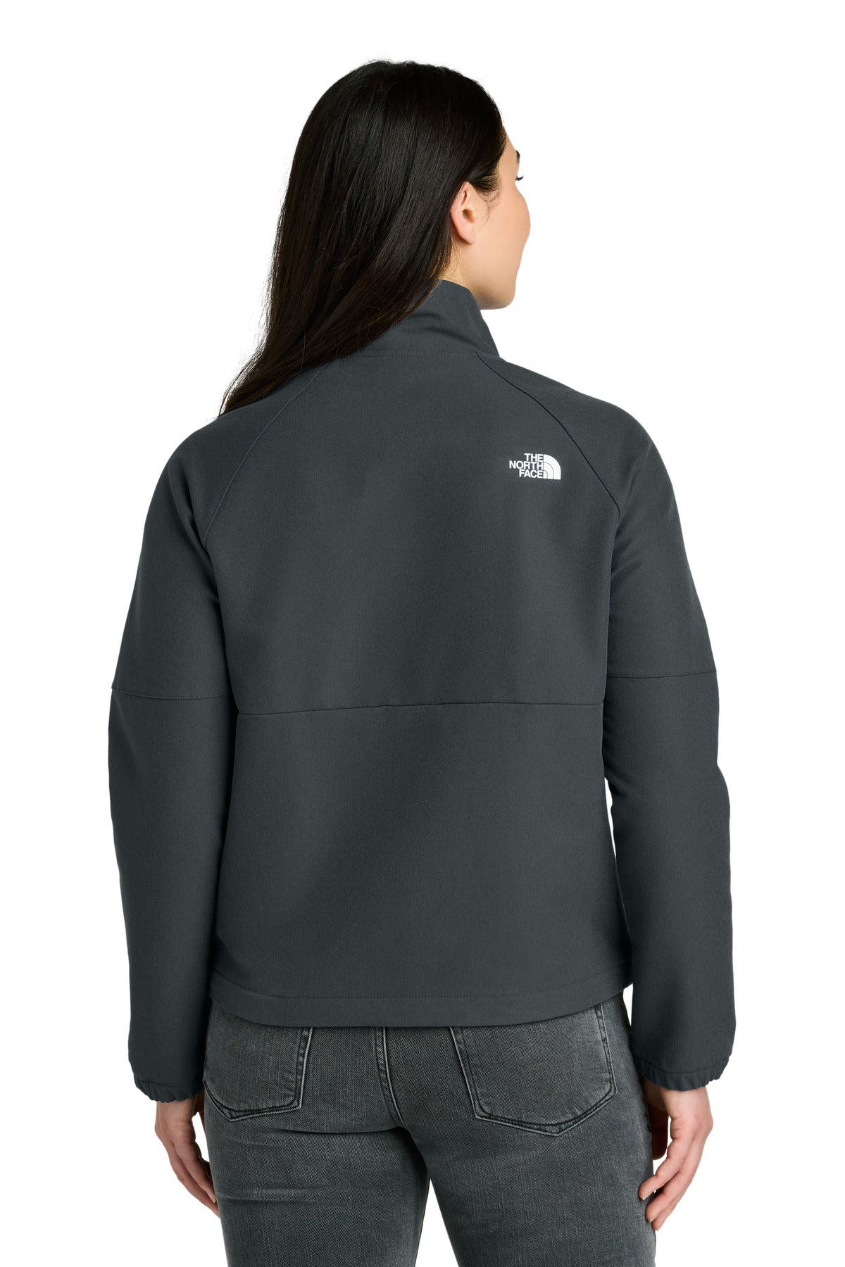 The North Face Women's Barr Lake Soft Shell Jacket - Asphalt Grey Dark Heather