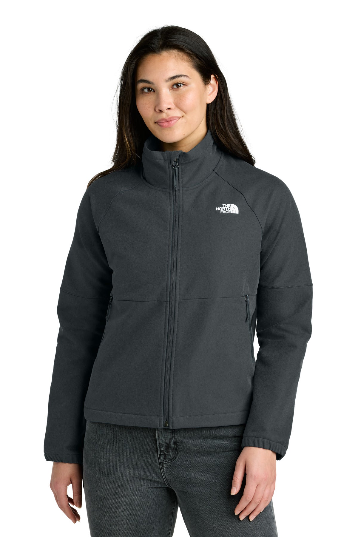 The North Face Women's Barr Lake Soft Shell Jacket - Asphalt Grey Dark Heather