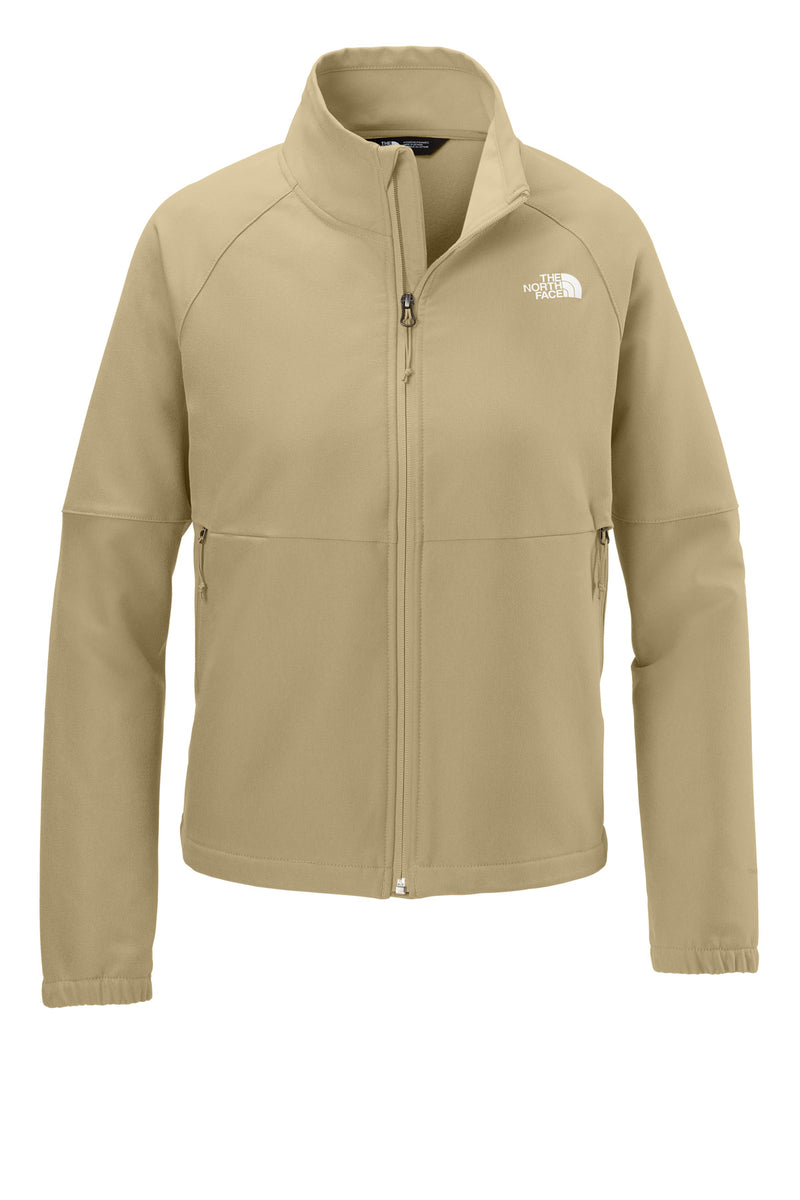 The North Face Women's Barr Lake Soft Shell Jacket - Khaki Stone Dark Heather