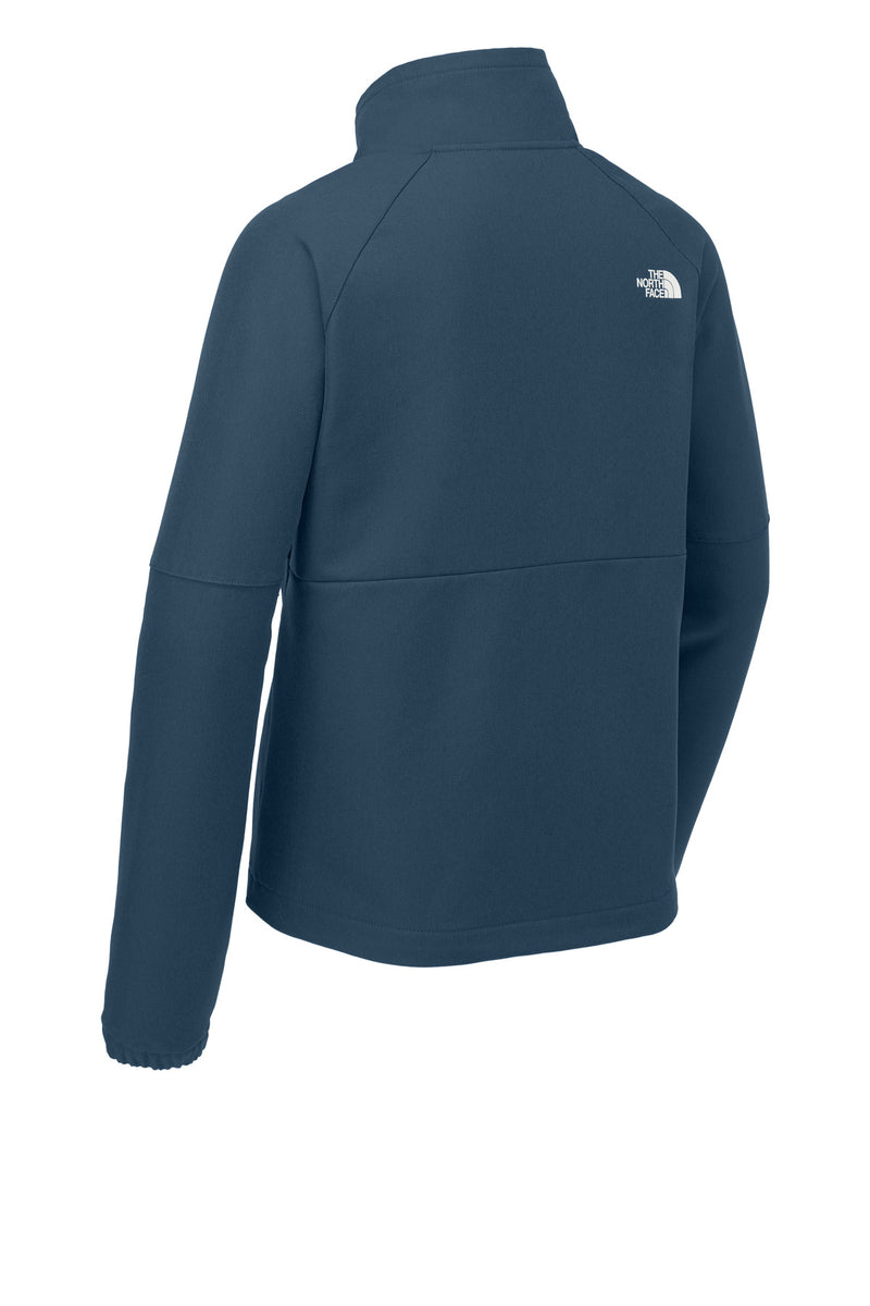 The North Face Women's Barr Lake Soft Shell Jacket - Shady Blue Dark Heather