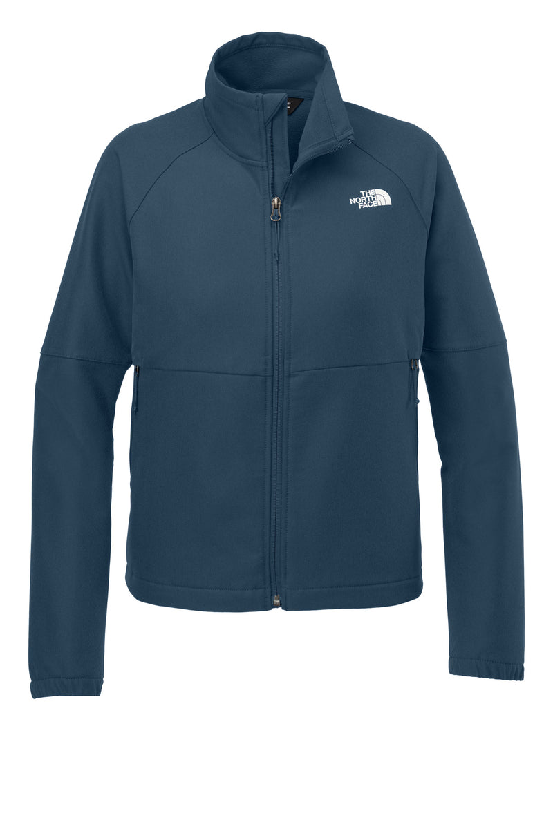 The North Face Women's Barr Lake Soft Shell Jacket - Shady Blue Dark Heather