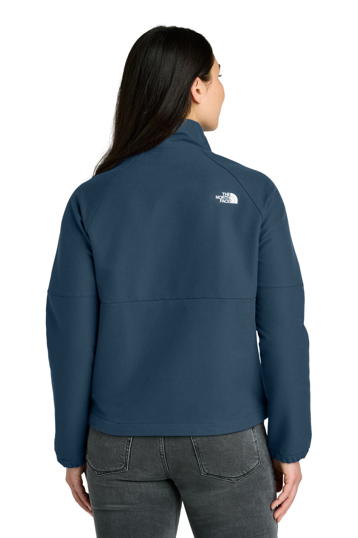 The North Face Women's Barr Lake Soft Shell Jacket - Shady Blue Dark Heather