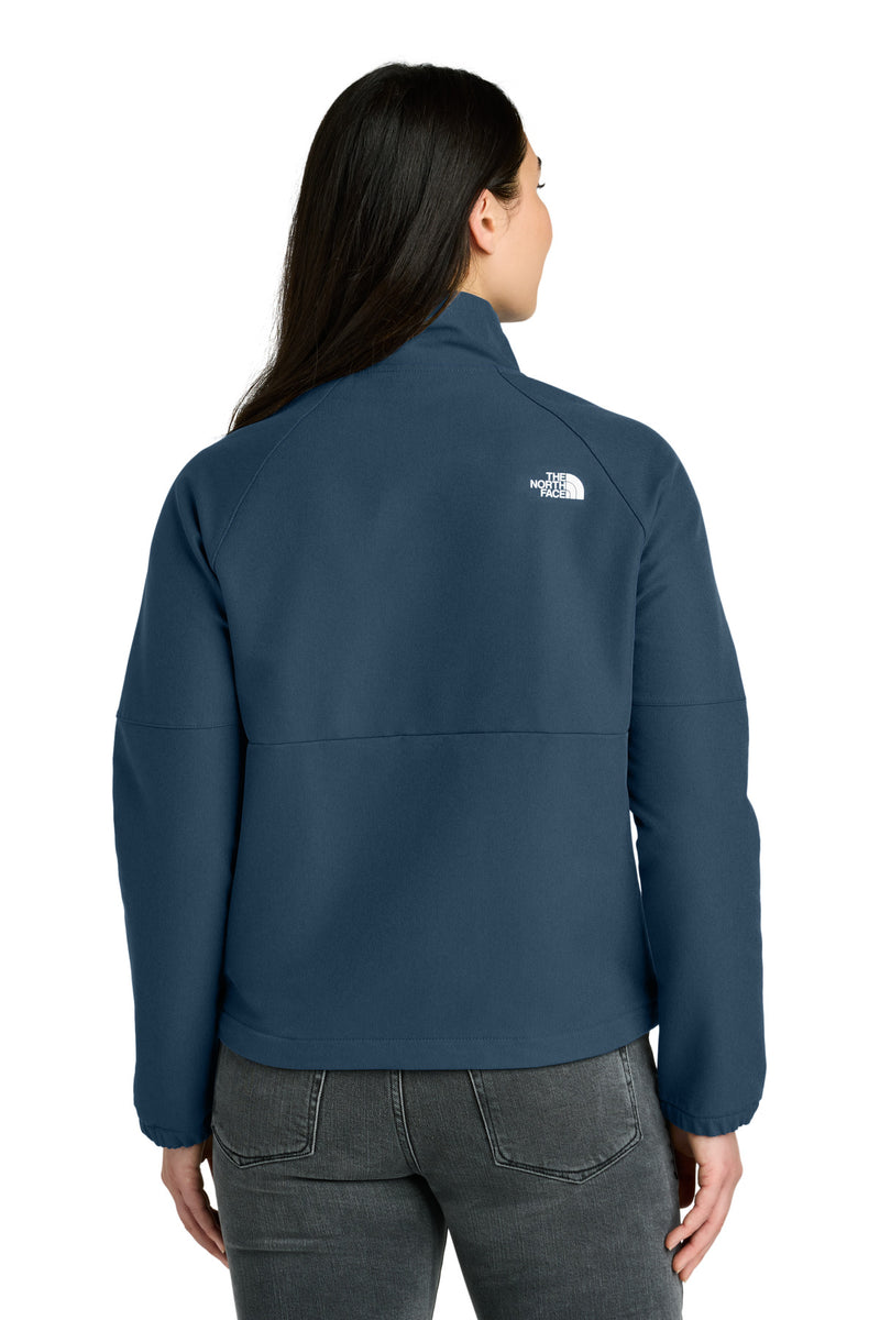 The North Face Women's Barr Lake Soft Shell Jacket - Shady Blue Dark Heather