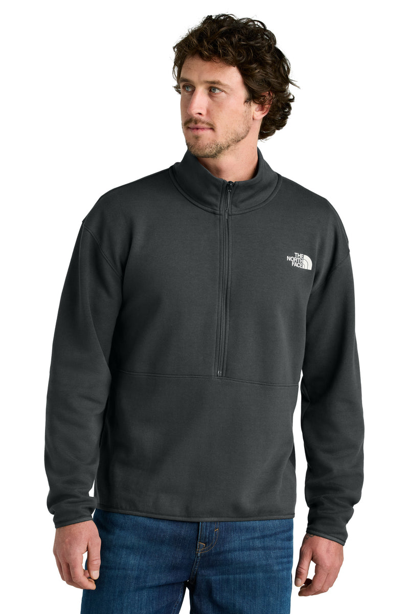 The North Face Double-Knit 1/2-Zip Fleece - Asphalt Grey