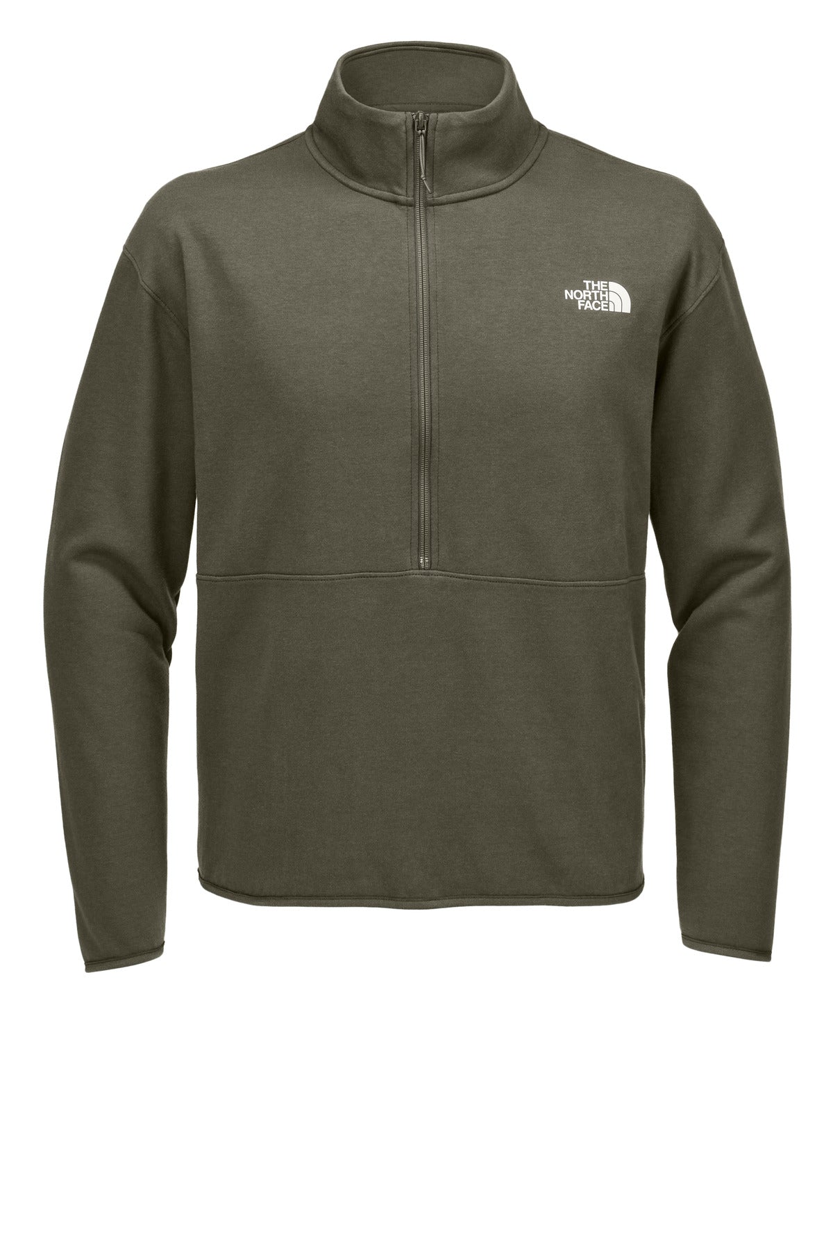 The North Face Double-Knit 1/2-Zip Fleece - New Taupe Green